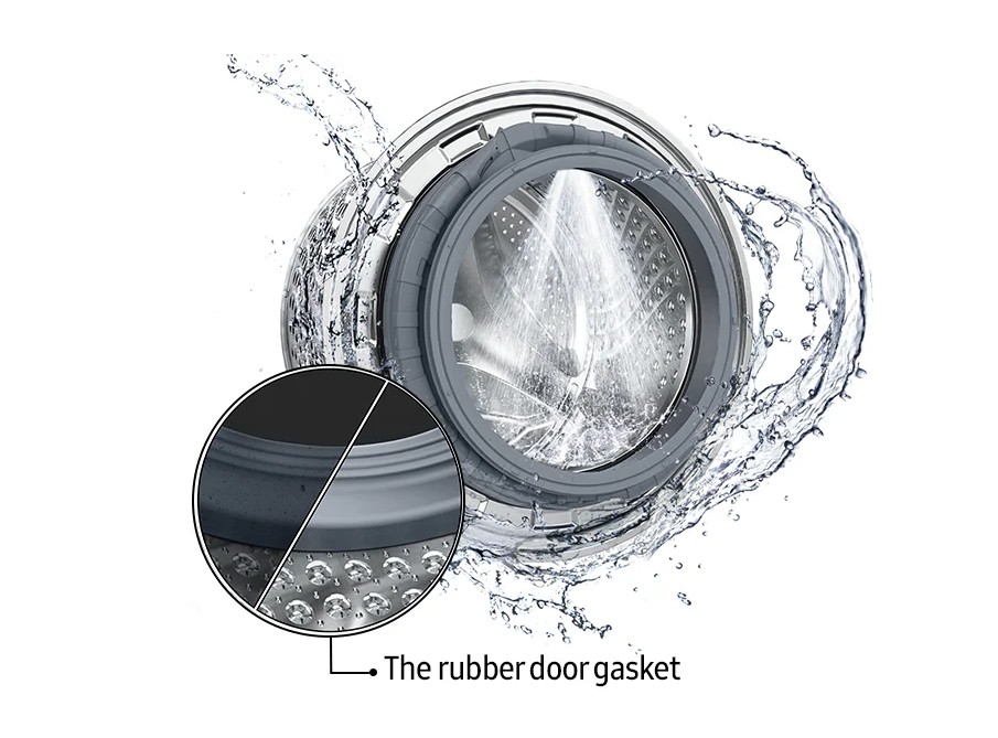 Lavadora Carga Frontal - Samsung - WF90F26ADSCO